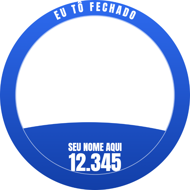 Tela do site de molduras com uma arte de campanha de exemplo